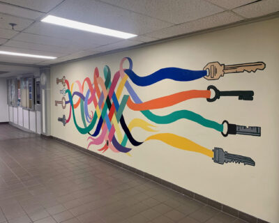 Mural completed