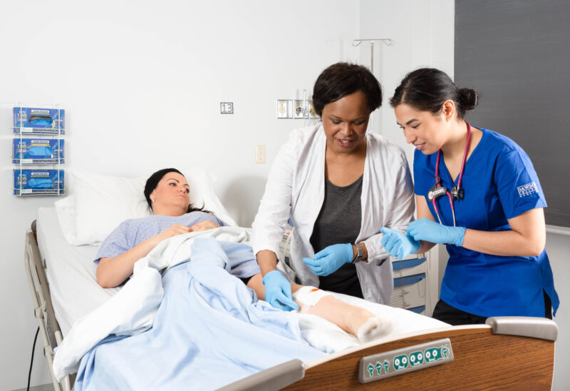 Nursing clinical file photo