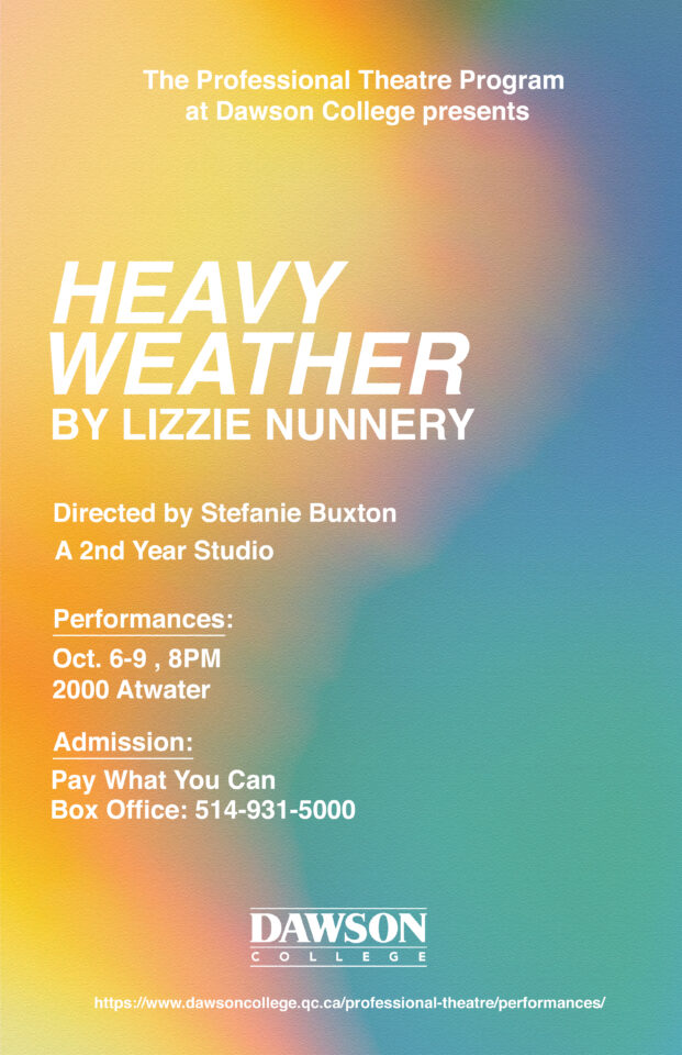 heavy weather poster